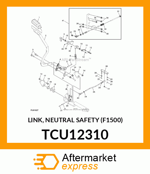 LINK, NEUTRAL SAFETY (F1500) TCU12310