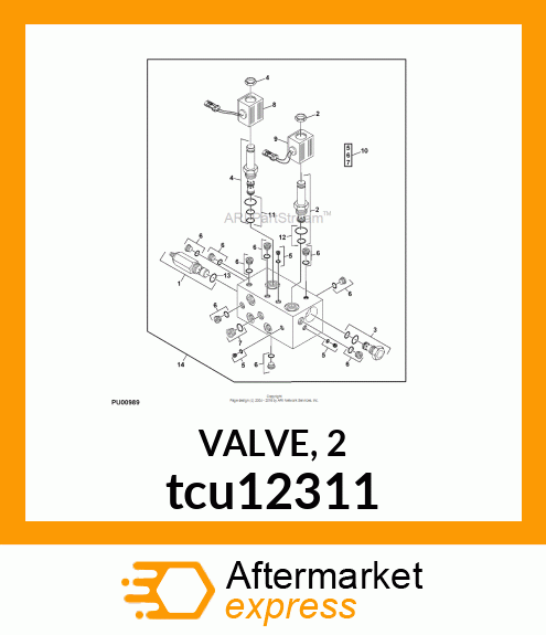 VALVE, 2 tcu12311