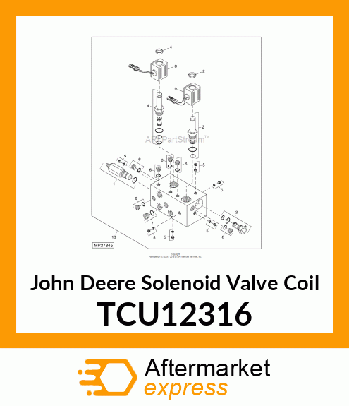 LOWER COIL/CONNECTOR TCU12316