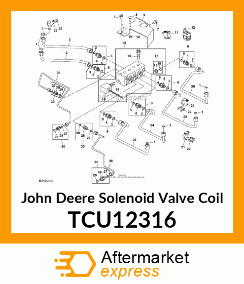 LOWER COIL/CONNECTOR TCU12316