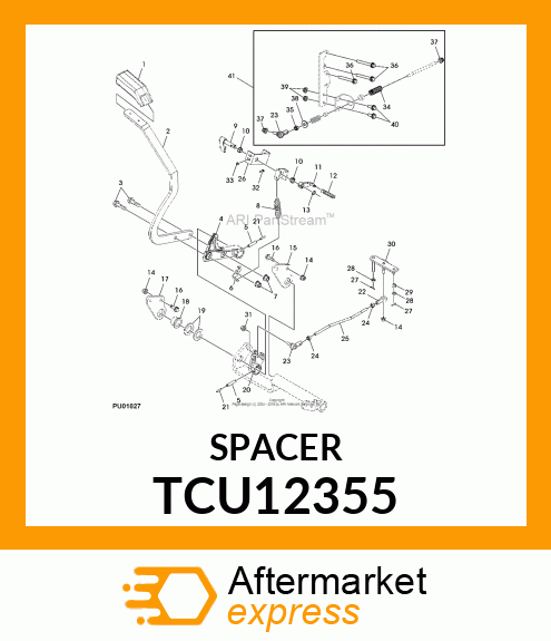 SPACER TCU12355