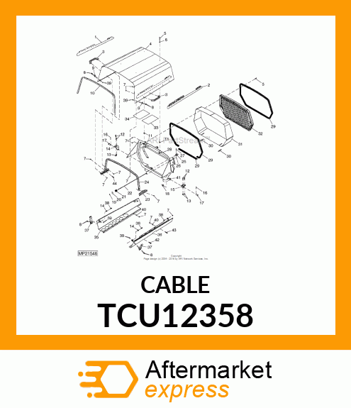 Cable TCU12358