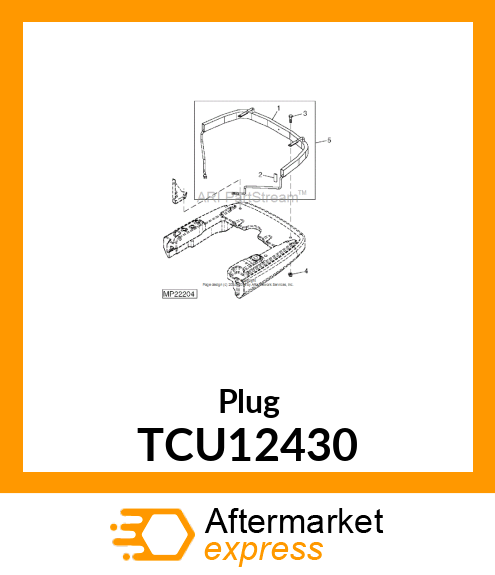 Plug TCU12430