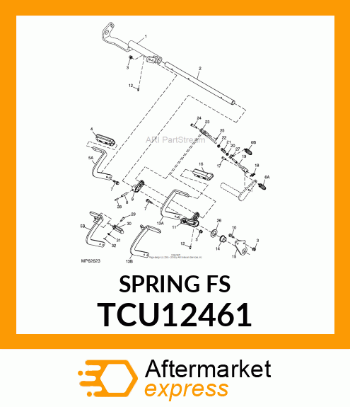 SPRING, EXTENSION TCU12461