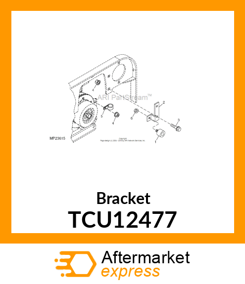 Bracket TCU12477