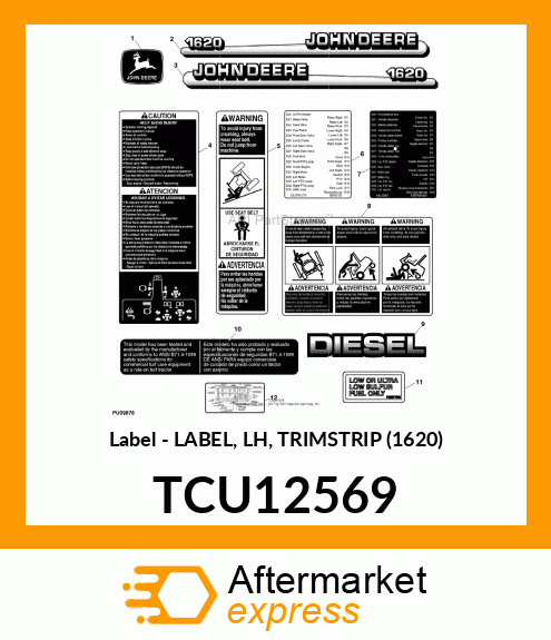 Label TCU12569