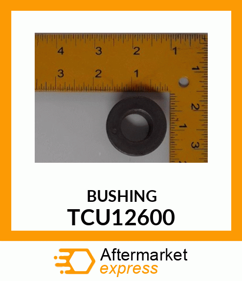 BUSHING, CASTER WHEEL TCU12600