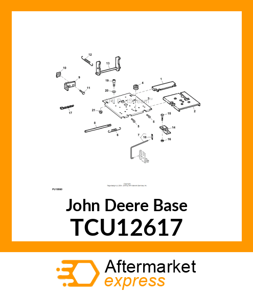 BASE, SEAT TCU12617