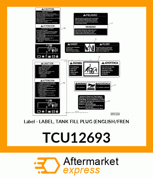 Label TCU12693