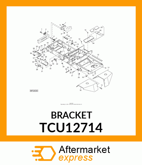 Bracket TCU12714