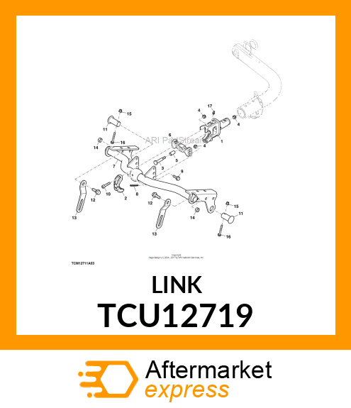 LINK, BALL JOINT TCU12719