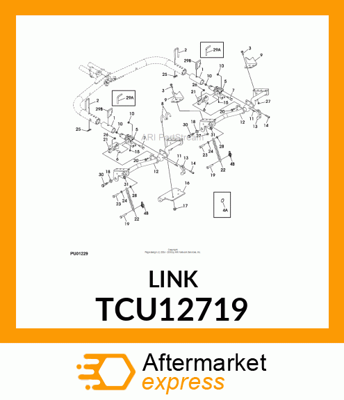 LINK, BALL JOINT TCU12719