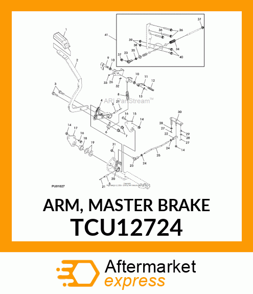 ARM, MASTER BRAKE TCU12724