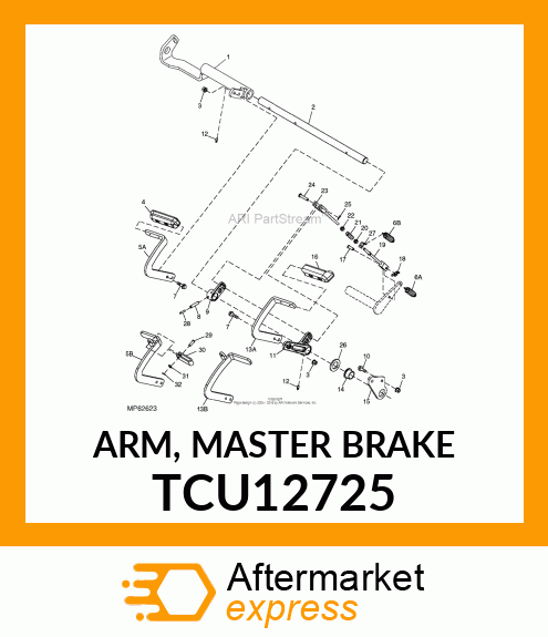 ARM, MASTER BRAKE TCU12725