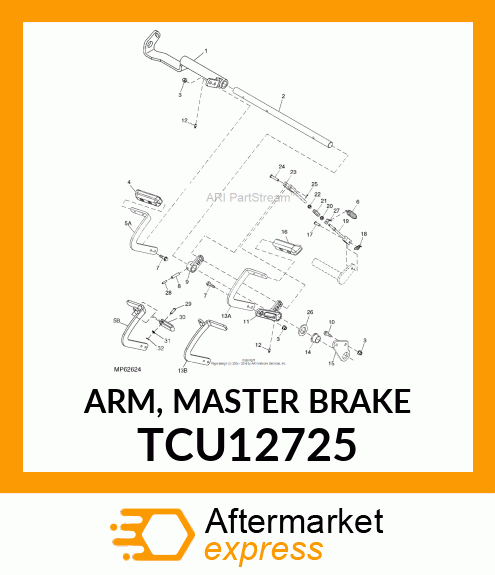 ARM, MASTER BRAKE TCU12725