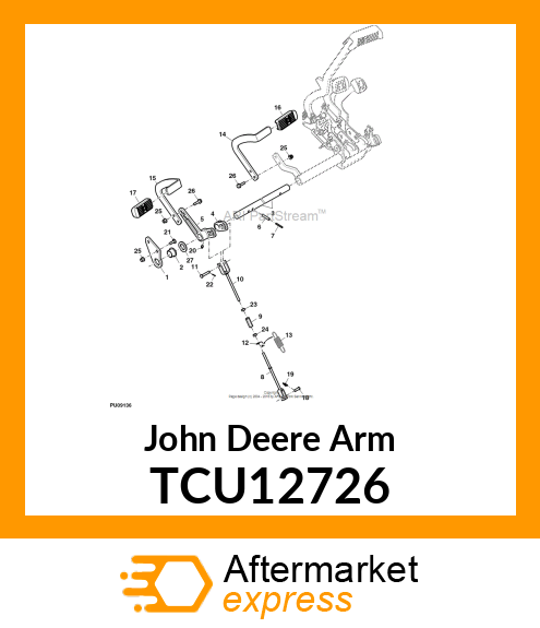 ARM, TURN BRAKE TCU12726