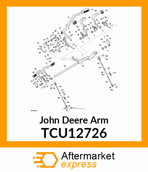 ARM, TURN BRAKE TCU12726