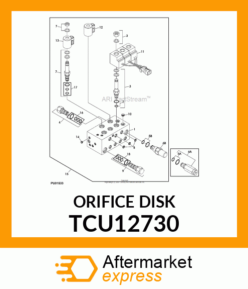 ORIFICE DISK TCU12730