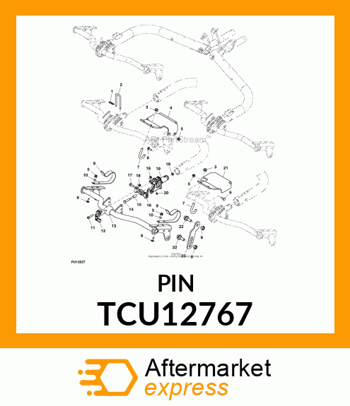 PIN, STEERING LOCKOUT TCU12767