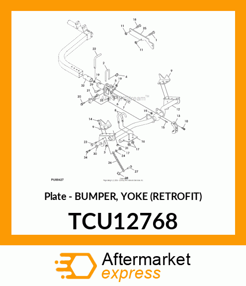 Bumper Yoke Retrofit TCU12768