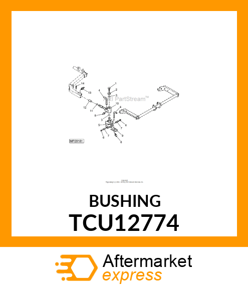 SPACER, BEARING SLEEVE # TCU12774