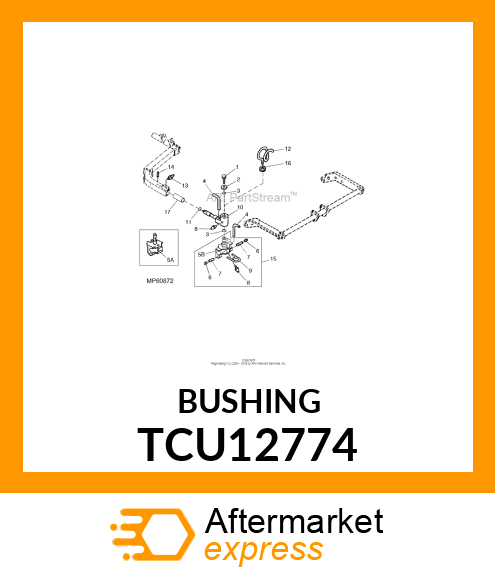 SPACER, BEARING SLEEVE # TCU12774