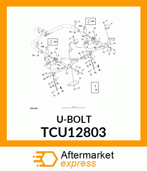 Bolt TCU12803