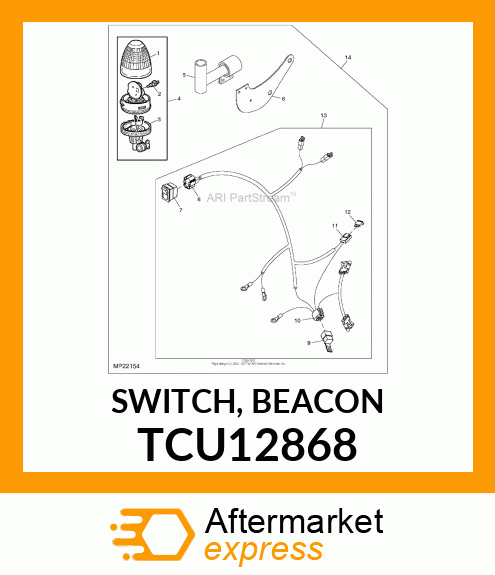 SWITCH, BEACON TCU12868