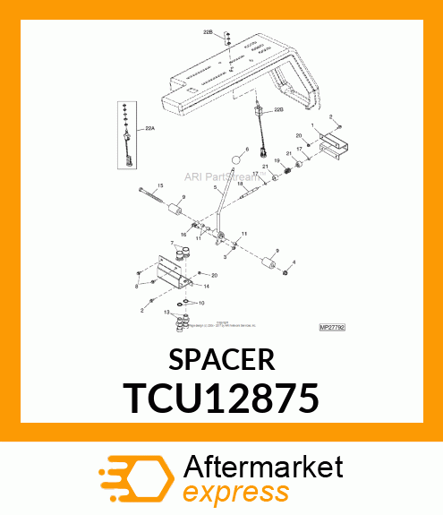 Spacer TCU12875