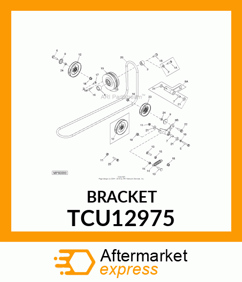 ROD, CLUTCH ANTI TCU12975