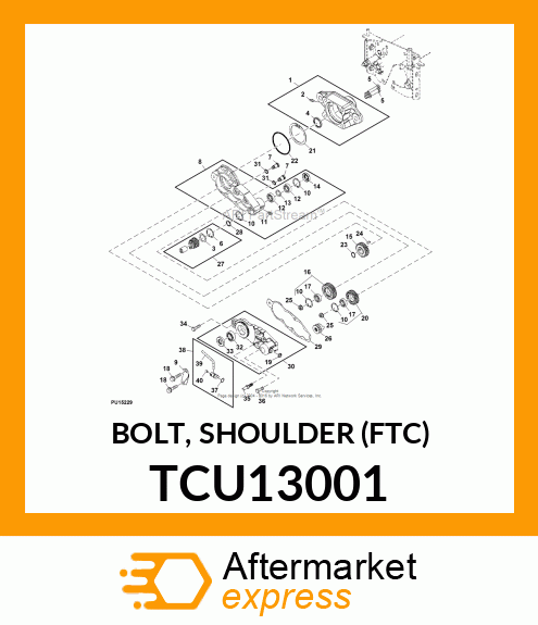 BOLT, SHOULDER (FTC) TCU13001