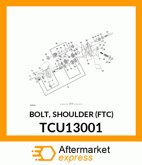 BOLT, SHOULDER (FTC) TCU13001