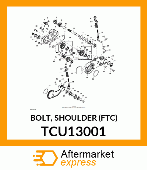 BOLT, SHOULDER (FTC) TCU13001