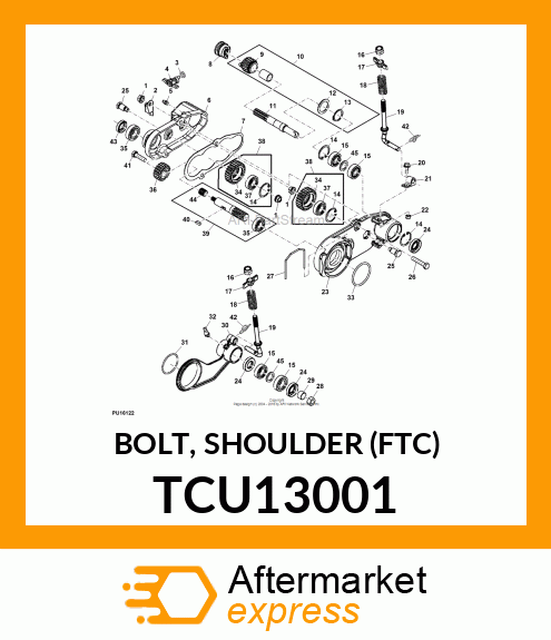 BOLT, SHOULDER (FTC) TCU13001