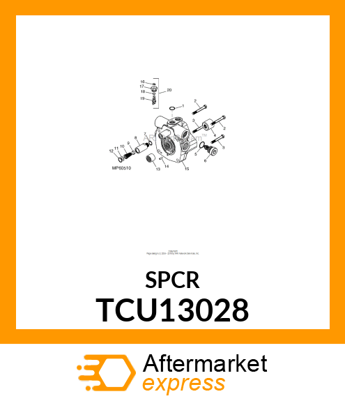 SPLINED COUPLING TCU13028