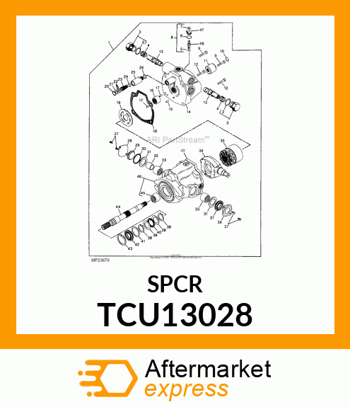 SPLINED COUPLING TCU13028