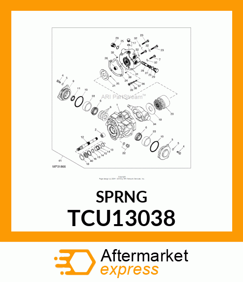 SPRING TCU13038