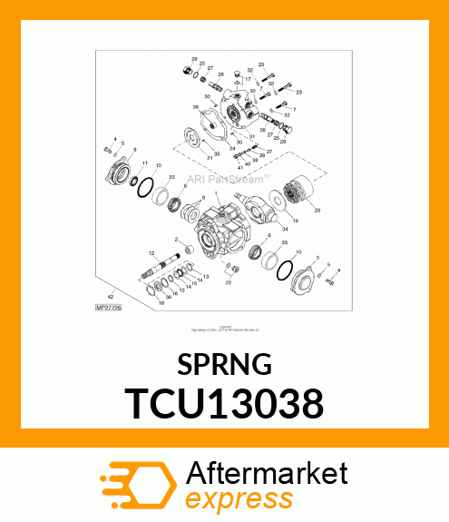 SPRING TCU13038