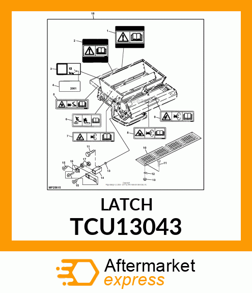 LATCH TCU13043