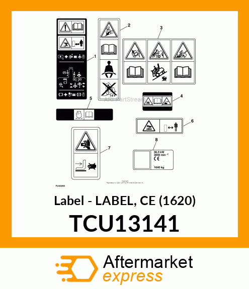 Label TCU13141