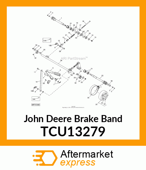 BRAKE, BAND TCU13279