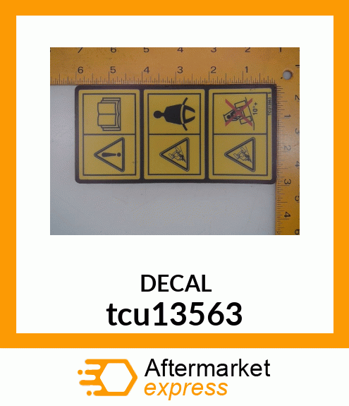 LABEL, CAUTION(EXPORT) tcu13563