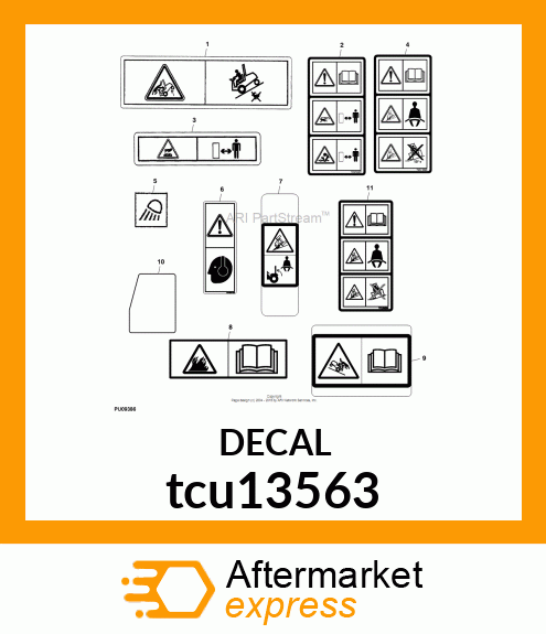 LABEL, CAUTION(EXPORT) tcu13563