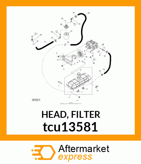 HEAD, FILTER tcu13581