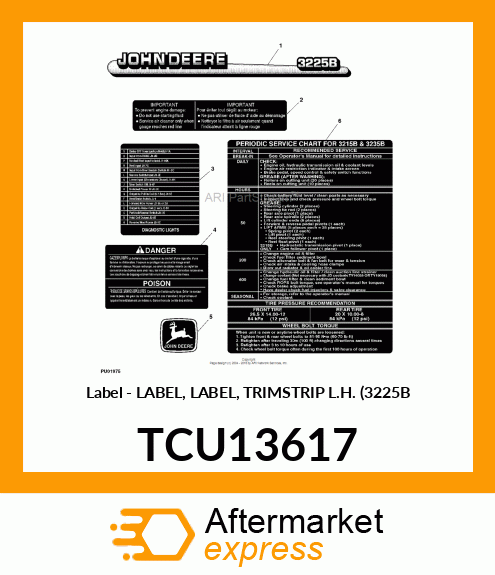Label TCU13617