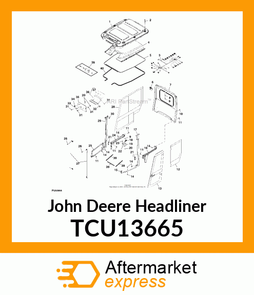 HEADLINER TCU13665