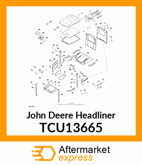 HEADLINER TCU13665