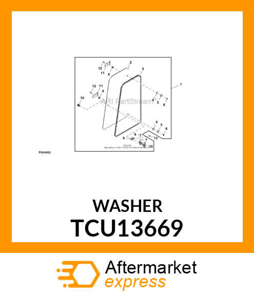 WASHER TCU13669