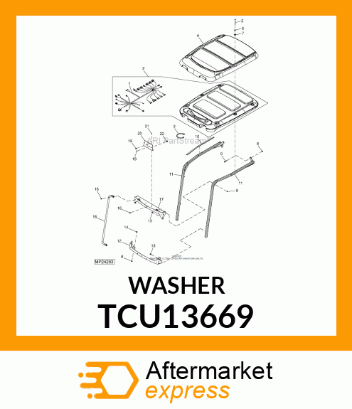 WASHER TCU13669