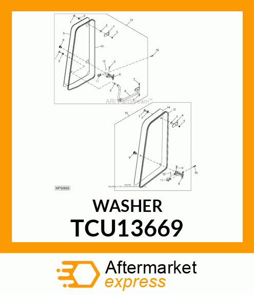 WASHER TCU13669